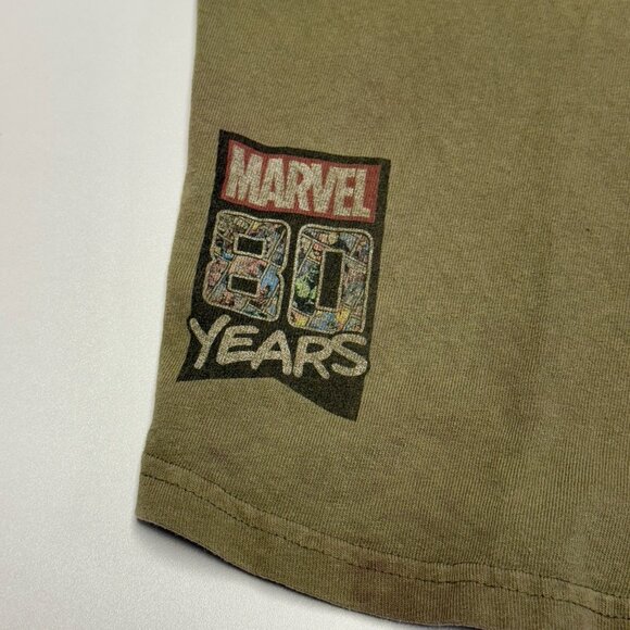 Marvel Superheroes Disney Spirit Jersey T Shirt Mens L 24.5x28 Long Sleeve - Picture 7 of 14